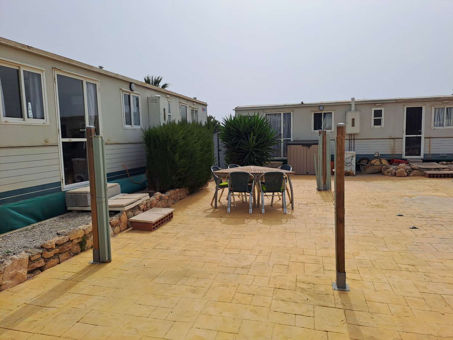 A Sun Roller mobile home on private residential site