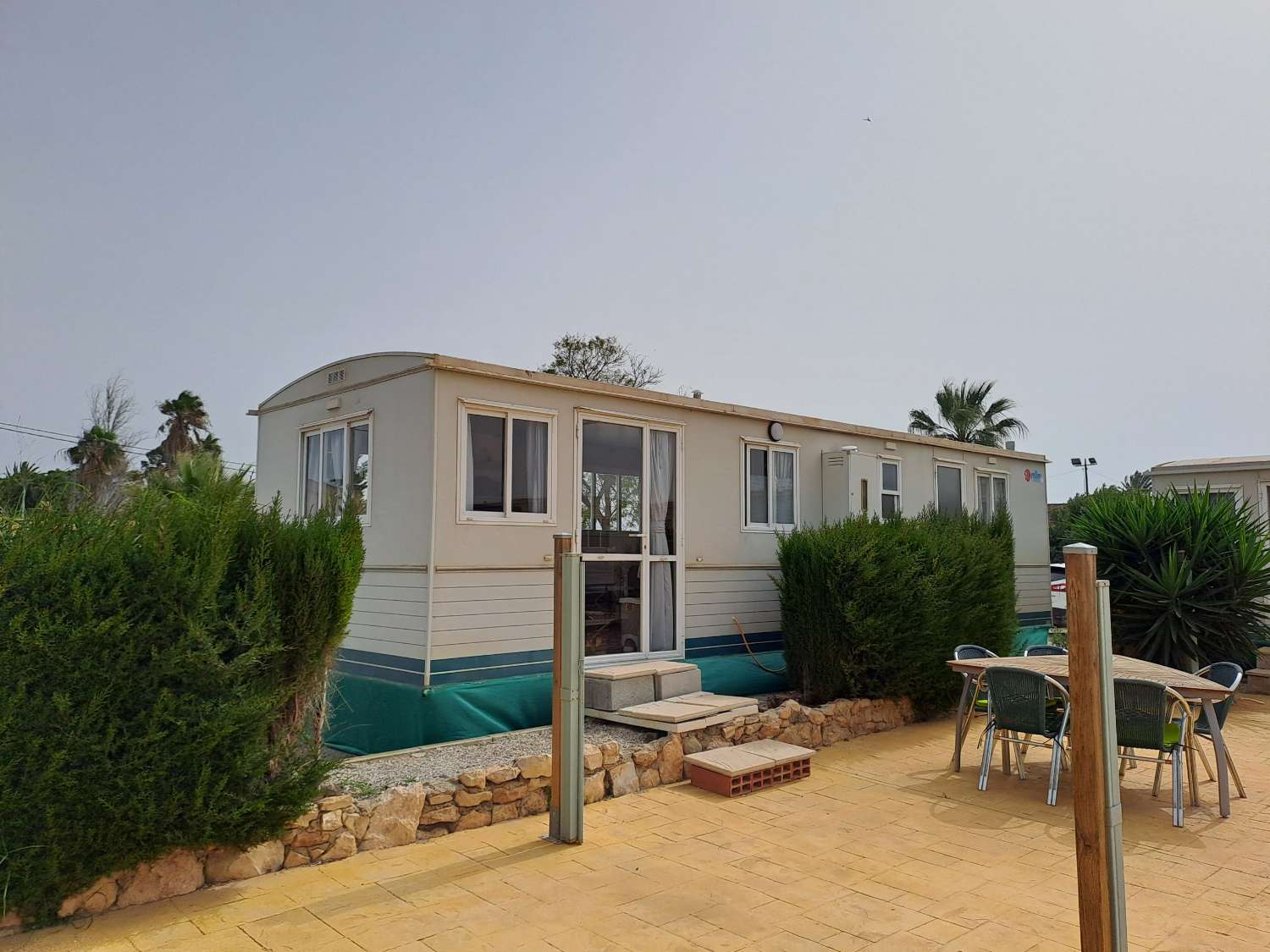 A Sun Roller mobile home on private residential site