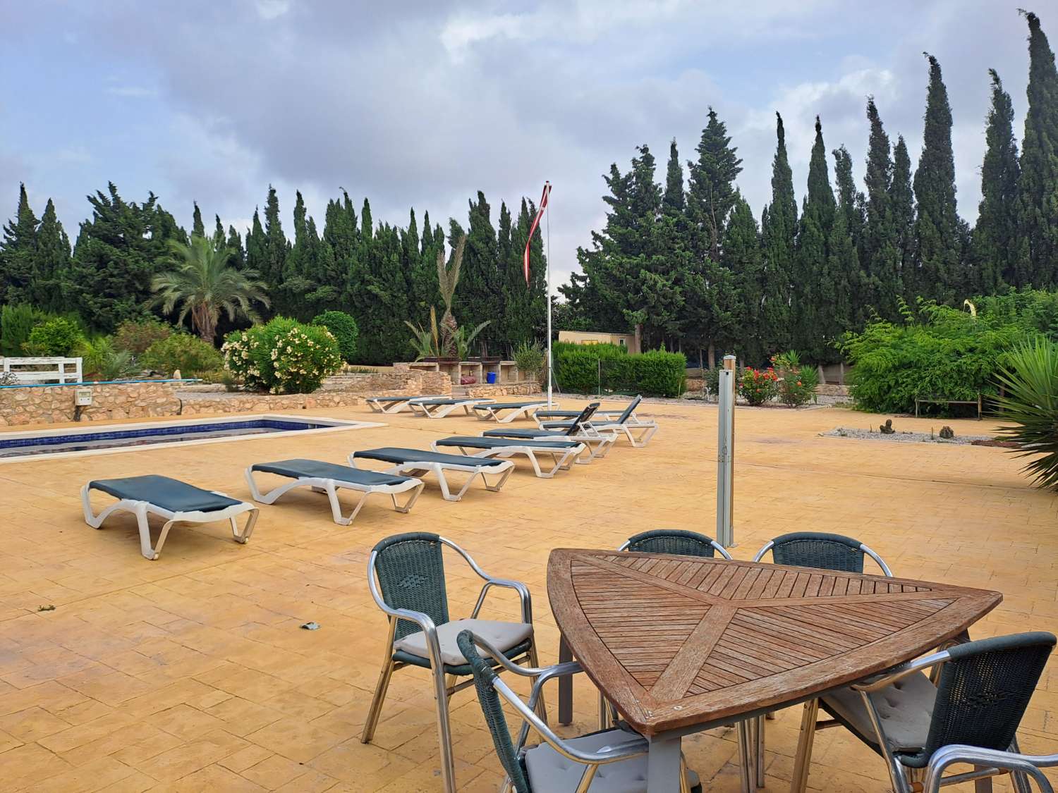 A Sun Roller mobile home on private residential site