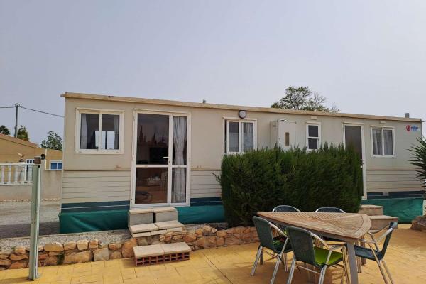 A Sun Roller mobile home on private residential site