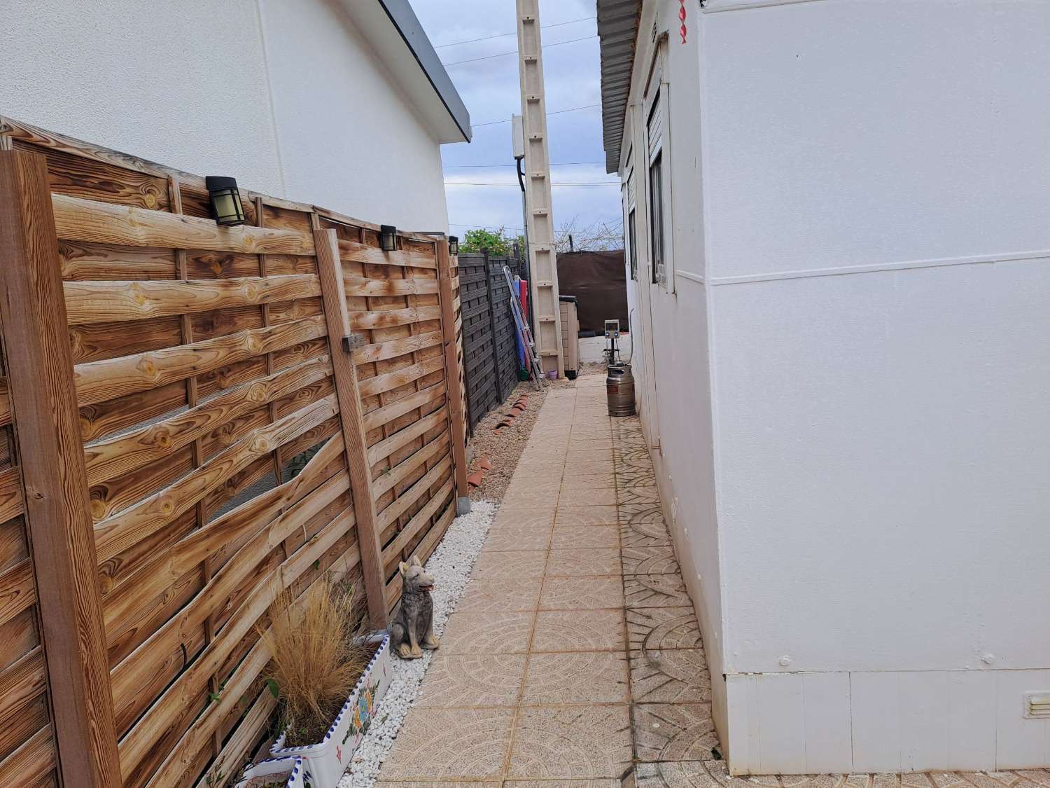 Spacious prefabricated home on residential site