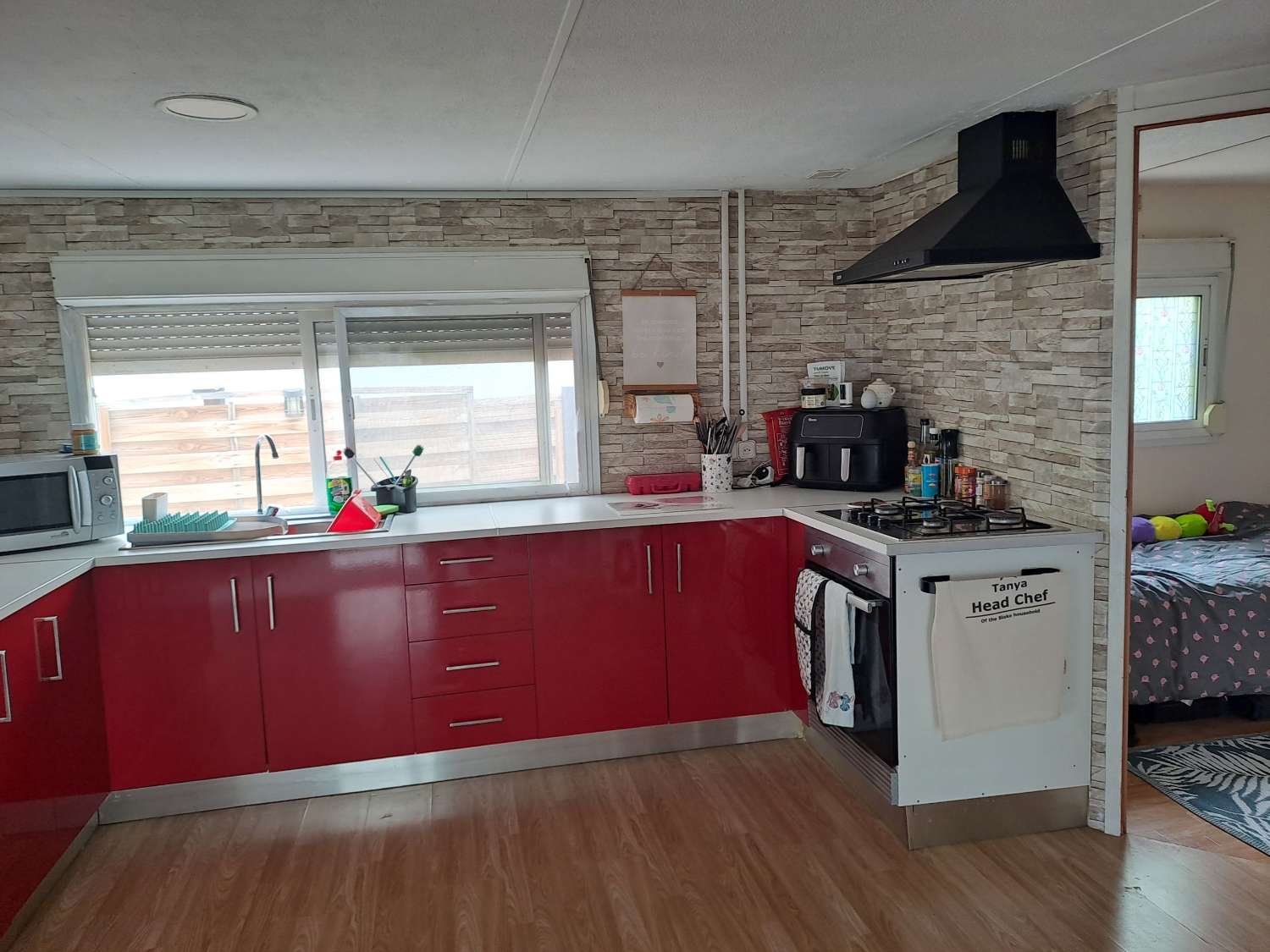 Spacious prefabricated home on residential site