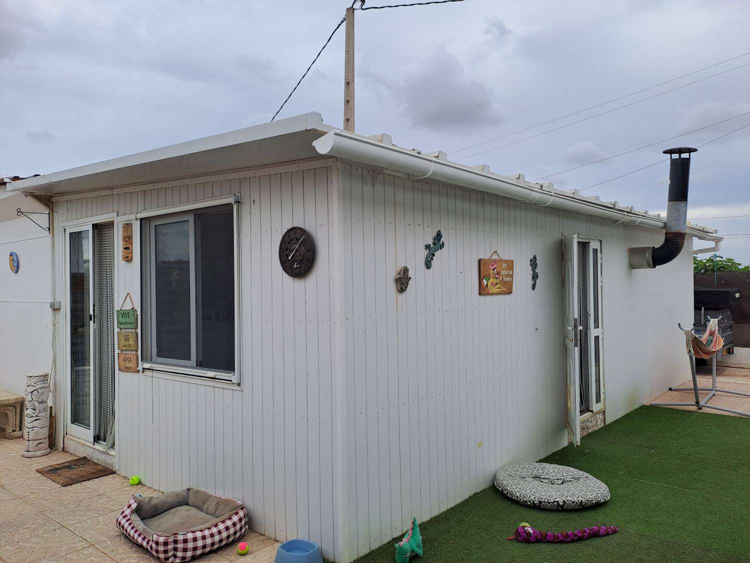 Spacious prefabricated home on residential site