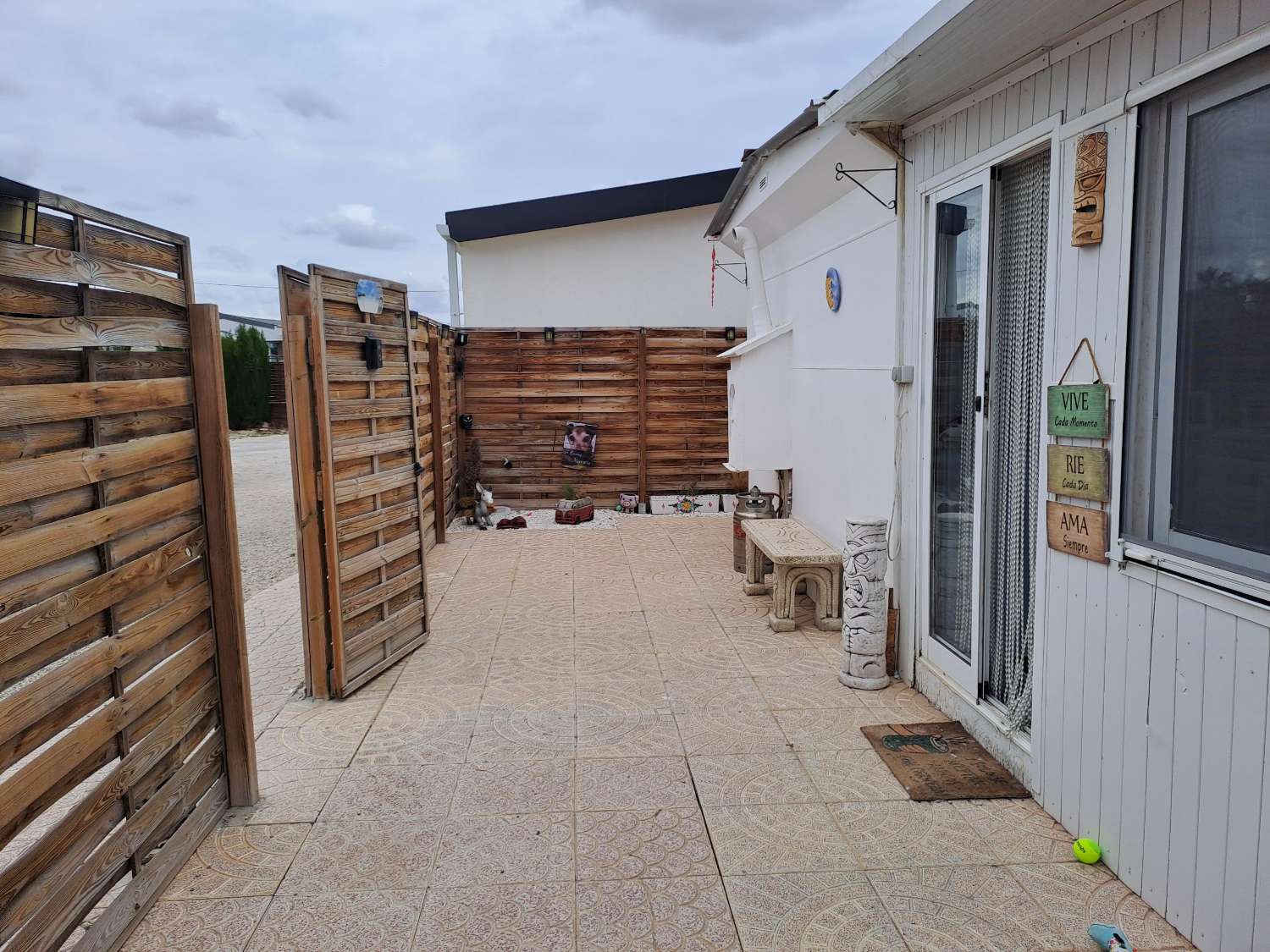 Spacious prefabricated home on residential site