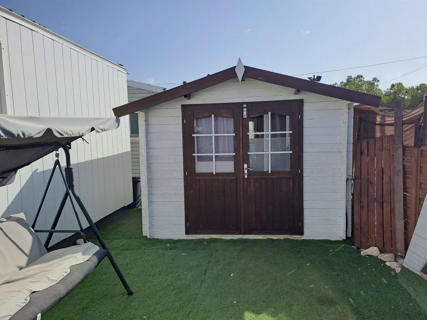 BK Senator Mobile Home with Large Extension – 2 Bedrooms – Furnished