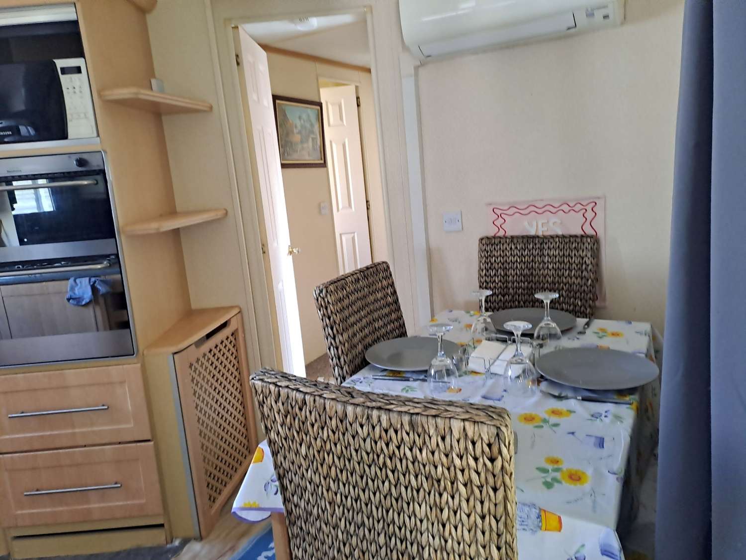 BK Senator Mobile Home with Large Extension – 2 Bedrooms – Furnished
