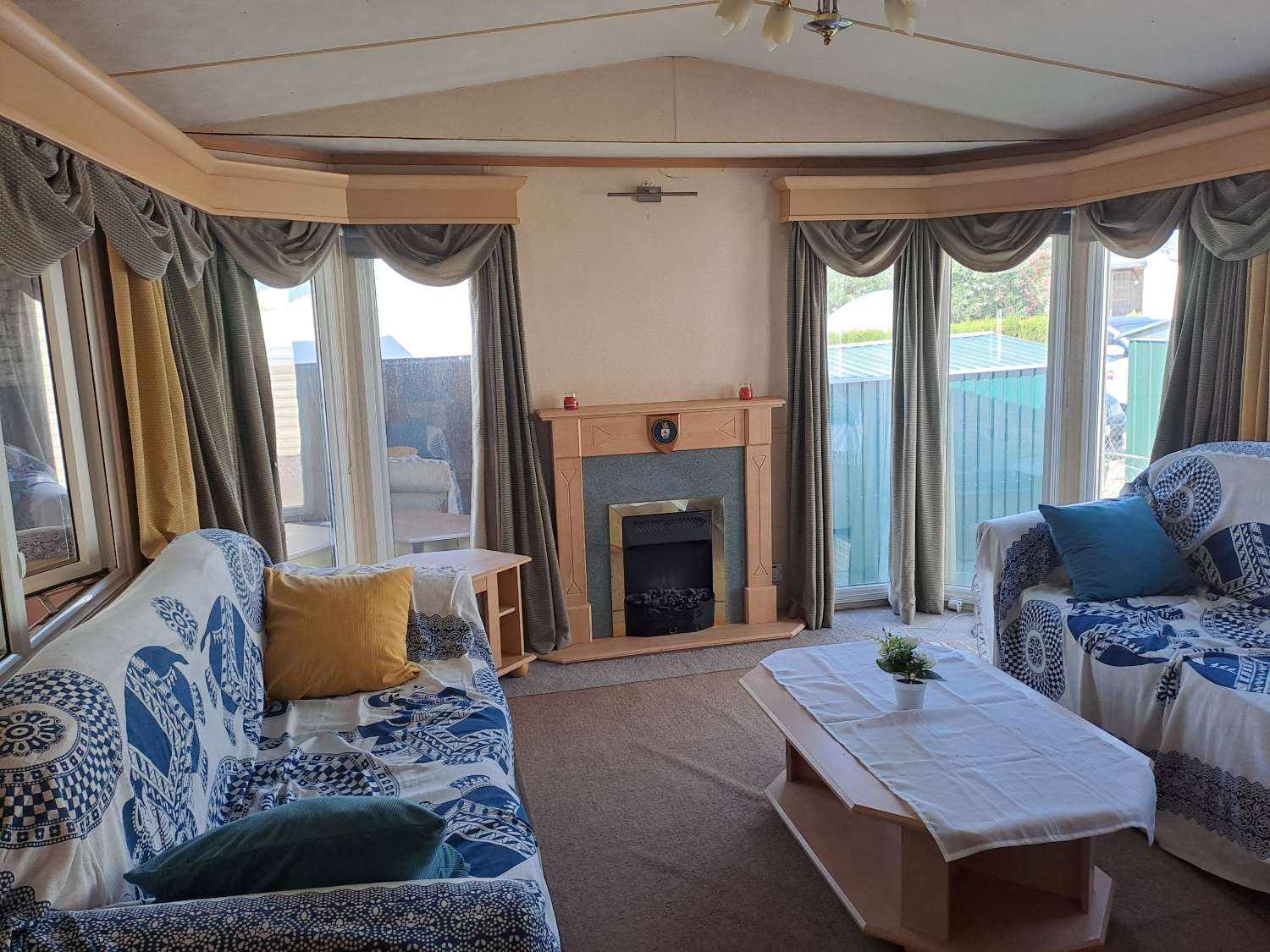 BK Senator Mobile Home with Large Extension – 2 Bedrooms – Furnished