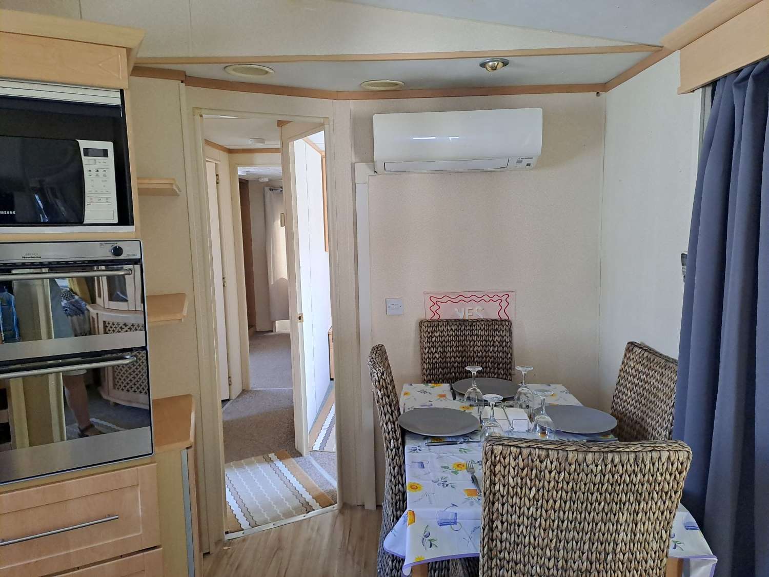 BK Senator Mobile Home with Large Extension – 2 Bedrooms – Furnished